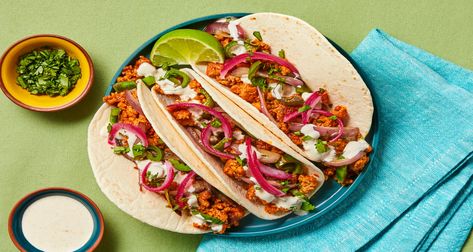 Simple, convenient, and delicious: that’s what’s in store with our Sour Orange Pork Tacos recipe, made with pre-measured, high-quality ingredients. Citrus Tacos, Hello Fresh Pork, Hello Fresh Recipes, Small Microwave, Fresh Recipes, Pork Tacos, Hello Fresh, Taco Recipes, Ground Pork