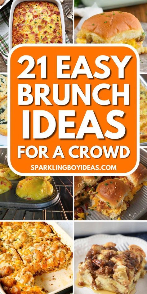 Brunch ideas for a crowd just got more exciting! Explore our collection of easy brunch recipes for a group, perfect for any gathering. From savory breakfast casseroles, slider recipes, and sheet pan recipes to a variety of other breakfast buffet ideas that please every palate. Whether it's a festive brunch menu for many guests or healthy brunch ideas for a large family, our crowd-pleasing brunch recipes and family brunch recipes are sure to be a hit at you #TailgatingTreatsandTricks Recipes For A Group, Healthy Brunch Ideas, Breakfast Buffet Ideas, Family Brunch Recipes, Easy Brunch Ideas, Brunch Ideas For A Crowd, Recipes Using Rotisserie Chicken, Recipes Using Ground Beef, Family Brunch