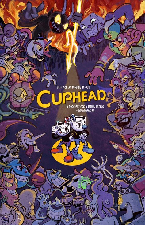 Geeky Wallpaper, Cuphead Show, Madara Wallpaper, Cuphead Game, Retro Gaming Art, Deal With The Devil, Wall Picture, Retro Cartoons, Old Cartoons