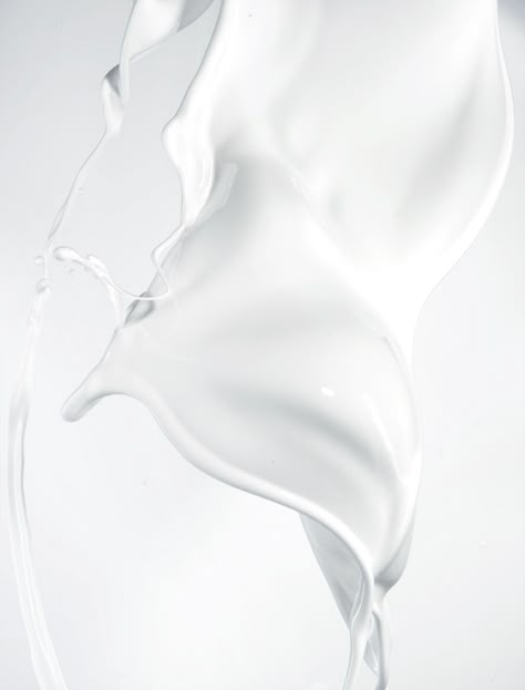 Milk Pouring, White Liquid, Still Photography, Art Texture, White Texture, Shades Of White, Skin Cream, Color Textures, White Aesthetic