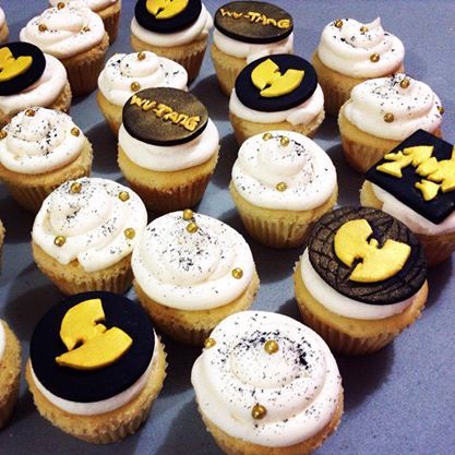 Wu Tang Cupcakes! Wutang Birthday Party, Wu Tang Birthday Party, 36 Chambers, Hip Hop Party, Wu Tang Clan, Wu Tang, Apple Crisp, Let Them Eat Cake, Bday Party