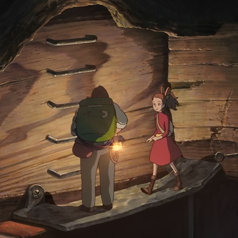 Arietty Aesthetic, The Secret Life Of Arrietty, Secret Life Of Arrietty, The Borrower Arrietty, Harry Potter Autumn, Ghibli Widget, Art Of Studio Ghibli, Japan Ghibli, Deer Mouse