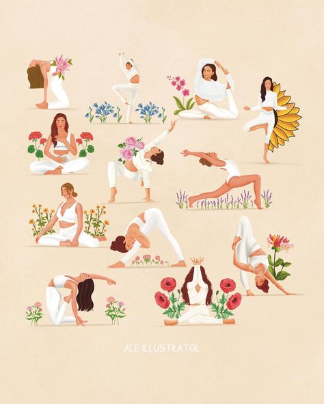 Yoga inspiration art