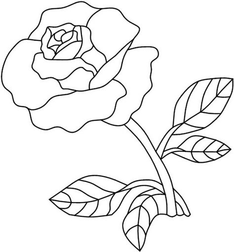 Stained Glass Patterns Free Flowers, Stained Glass Rose Patterns, Rose Stained Glass Pattern, Glass Applique, Free Mosaic Patterns, Stained Glass Rose, Flower Pattern Drawing, Stained Glass Quilt, Stained Glass Patterns Free