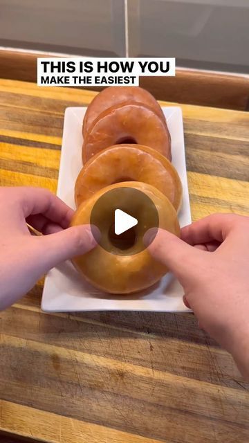 foodrecipes on Instagram: "Easiest Homemade Glazed Donuts

Dough Ingredients:
40g (3 1P) oenulated Sugar
(3 tbsp) Unsalted Melted Butter
40g (3 tbsp) Granulated
Half tsp Salt
1 Large Egg
125ml (half cup) Full Fat Milk (room temp)
1 tsp Instant Yeast
280g (2 cups) Bread Flour + Extra for Surface

Glaze
75g (5 tbsp) Unsalted Melted Butter
3 Tbsp Full Fat Milk (Luke warm)
1 tsp Vanilla Extract
250g (2 cups) Icing Sugar

Credit: @letseat_uk
All rights reserved to respective owners
DM to fix/remove

#donuts #easyrecipes #baking #howto" Homemade Glazed Donuts, Strawberry Appetizers, Donut Glaze Recipes, Frosting Recipes Easy, Glazed Donuts, Mini Bundt Cakes, Dough Ingredients, Donut Glaze, Glaze Recipe