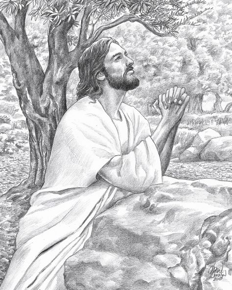 Jesus Praying In The Garden, Jesus Praying, Garden Images, In The Garden, The Garden, Image Search, Jesus