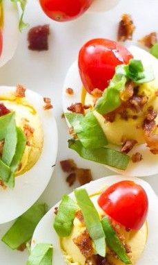 15 Unique BLT Recipes That Aren’t a Sandwich Jalapeno Deviled Eggs, Blt Recipes, Deviled Egg Recipe, Keto Deviled Eggs, Dessert Pasta, Avocado Deviled Eggs, Deviled Eggs Easy, Deviled Eggs Classic, Bacon Avocado