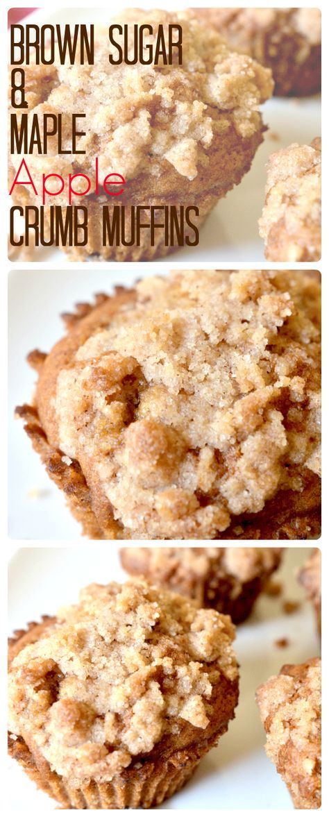 Housevegan.com: Brown Sugar & Maple Apple Crumb Muffins - These vegan muffins are really delightful. The ingredients are true to the fall season without being overwhelming, and best of all, you probably already have everything you need to make them. Apple Crumb Muffins, Lazy Cooking, Vegan Bakes, Maple Sugaring, Tupperware Party, Clean Treats, Crumb Muffins, Apple Crumb, Breakfast Vegan