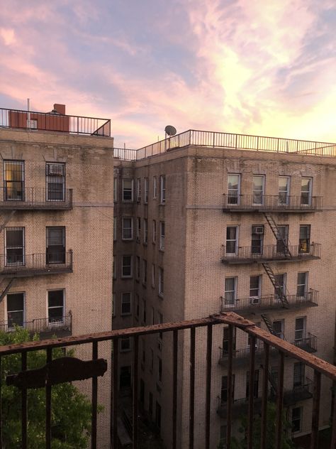 Washington Heights Nyc Aesthetic, Washington Heights Aesthetic, Washington Heights Nyc, Places And Spaces Gcse Photography, Heights Aesthetic, Fake Scenarios, Apartment Exterior, New York City Aesthetic, Washington Heights