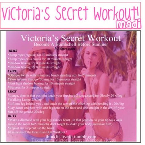 Victorias Secret Workout Routine, Model Workouts Victoria Secret, Victorias Secret Diet, Victoria's Secret Workout, Angel Workout, Vs Workout, Victoria Secret Workout, Girl Energy, Victoria Secret Model