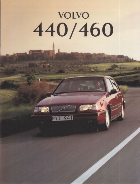 Old Volvo, Volvo 440, Mercedes W124, Volvo 850, Car Brochure, Sales Brochure, Volvo Cars, Car Sales, Future Cars