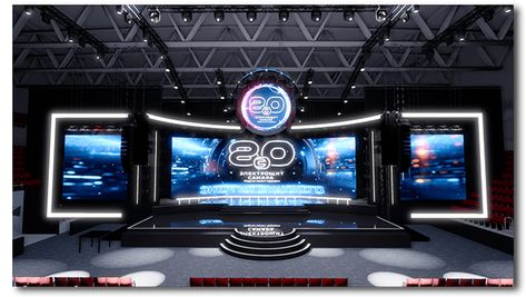 360 Stage Design, Backdrop Conference, Conference Stage Design, Summit Stage, Stage Reference, Event Stage Design, Stage Backdrop Design, Stage Lighting Design, Concert Stage Design