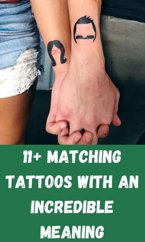 There's often a reason why people get matching tattoos. Usually, it's a great bonding experience. In fact, there are couples who, instead of just getting wedding rings, end up getting cute tattoos together. Tattoos Together, Back To School Outfits Highschool, Couples Tattoos, Flower Sleeve, Matching Tattoos, Couple Tattoos, Why People, Reason Why, Cute Tattoos