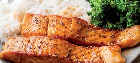 Smoked Marinated Asian Salmon: Salmon Recipes Oven, Oven Salmon, Asian Salmon, Steamed White Rice, Smoker Recipes, Wood Fired Oven, Cooking Salmon, Grilled Salmon, Salmon Fillets