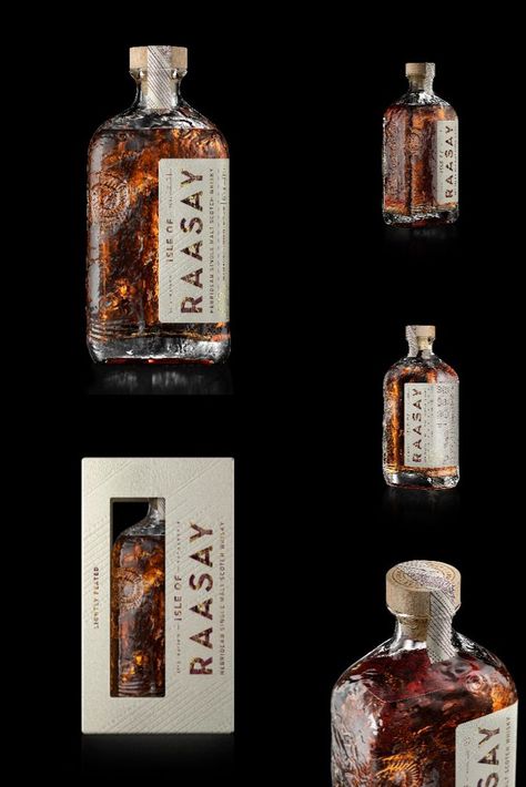 Unique Alcohol Bottles, Liquor Bottle Design Packaging, Cool Whiskey Bottles, Whisky Packaging Design, Whisky Bottle Design, Alcohol Bottle Design, Whisky Branding, Whiskey Bottle Design, Liquor Branding