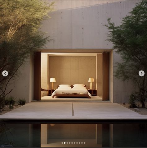 Ian Schrager, Zen House, Living Area Design, Contemporary Building, Concrete Home, Japandi Interior, August 22, House Architecture Design, Hotel Design