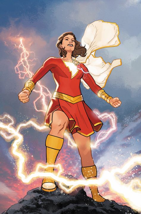 Meet DC's new Shazam - the former Mary Marvel | GamesRadar+ Mary Bromfield, Shazam Comic, Mary Marvel, Billy Batson, Freshman Year Of College, Captain Marvel Shazam, Black Adam, All Superheroes, Book Artwork