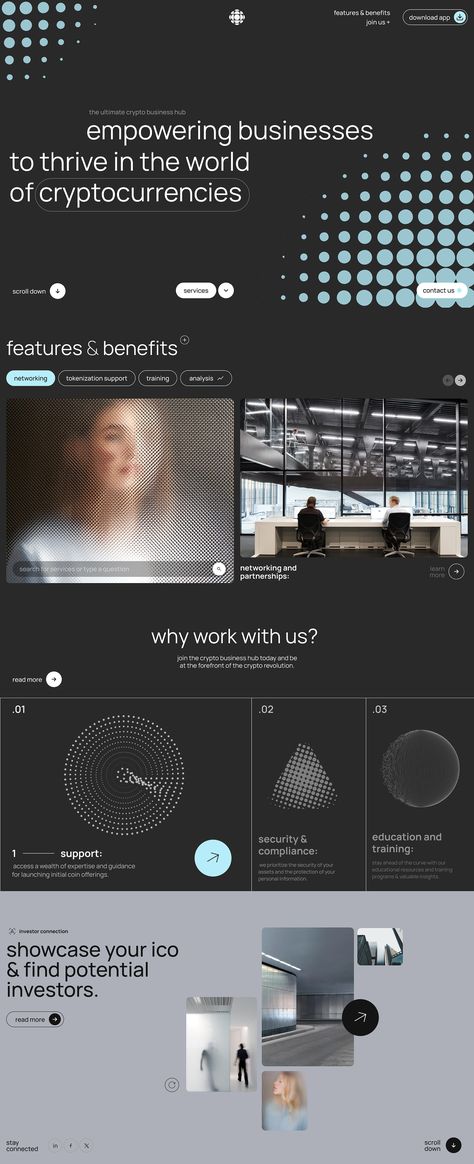 CryptoHub Landing page designed by Irina Gorbacheva. Connect with them on Dribbble; the global community for designers and creative professionals. Funnel Page Design, Brutalism Ui Design, Landing Page Ideas, Agency Landing Page, Corporate Website Design, Web Design Examples, News Web Design, Presentation Design Layout, App Landing Page