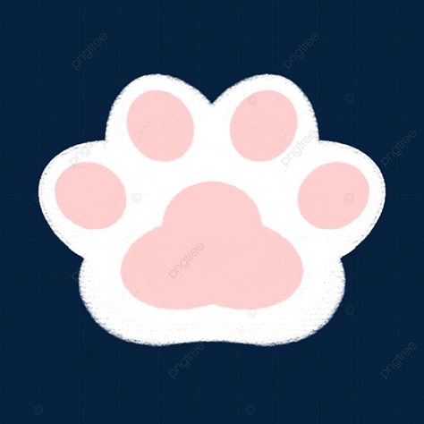 Cat Paws Illustration, Cat Paw Illustration, Paw Illustration, Paws Cat, Cute White Cat, Vector Illustration Character, Cats Outside, Soft Paws, Cat Background