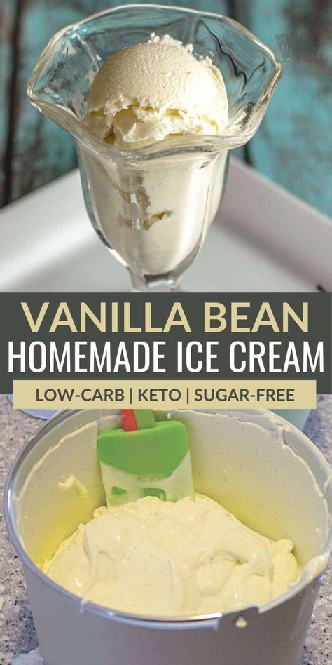 Low Carb Homemade Ice Cream, Sugar Free Vanilla Ice Cream, Low Sugar Ice Cream Recipes, Low Carb Ice Cream Recipe Machine, Ninja Creami Ice Cream Recipes Sugar Free, Homemade Ice Cream Sugarfree, Ice Cream For Diabetics, Sugar Free Ice Cream Recipes, No Churn Keto Ice Cream Recipes