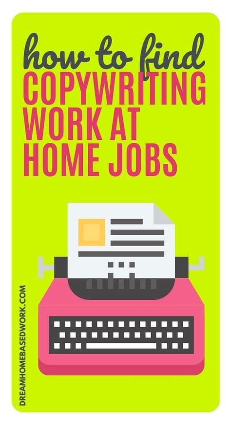 If you have a flair for writing and can write convincingly you might have a natural talent to land a remote copywriting job. Check these 8 places for copywriting work at home jobs! #workathome #writer #jobs Typing Jobs From Home, Home Based Work, Amazon Work From Home, Work At Home Jobs, Job Chart, At Home Jobs, Typing Jobs, Proofreading Jobs, Online Writing Jobs