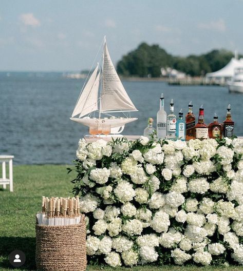 Nantucket Wedding, Ocean Wedding, Dream Wedding Decorations, Wedding Types, East Coast Wedding, Cape Cod Wedding, Coastal Wedding, Wedding Mood Board, Wedding Cocktails