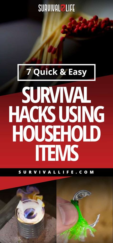 7 Quick & Easy Survival Hacks Using Household Items 10 Fire Starters Diy, Diy Survival, Shtf Preparedness, Survival Hacks, Survival Ideas, Survival Stuff, Doomsday Prepping, Survival Items, Survival Skills Life Hacks