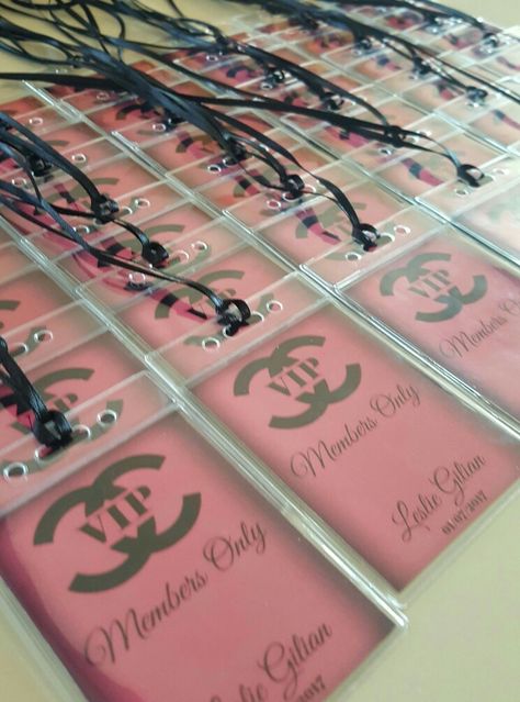 CHANEL sweet 16 VIP pass Dior Sweet 16 Ideas, Chanel Sweet 16 Ideas, Chanel Sweet 16, Coco Chanel Invitations, 13th Birthday Cake For Girls, Sweet Sixteen Party Themes, Chanel Birthday Party, Thomas Birthday Parties, Sweet 16 Outfits