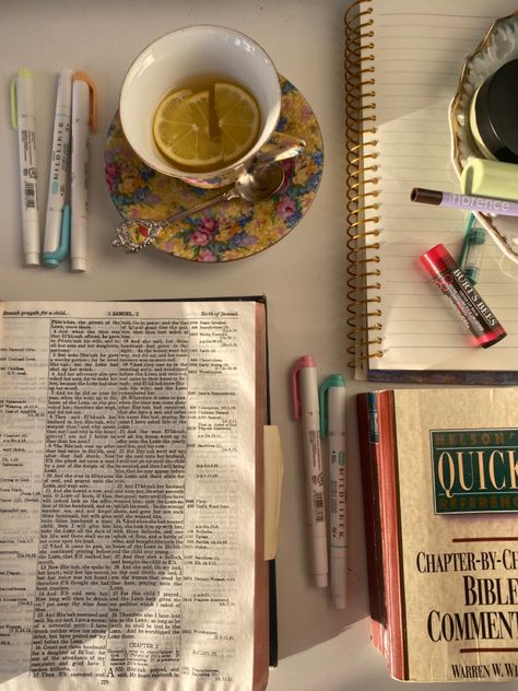 #aesthetic #bible #tea Tea Time With God, Tithing Aesthetic, Fall Bible Study Aesthetic, Bible Devotion Aesthetic, Bible Reading Aesthetic, Leadership Goals, Aesthetic Bible, Holy Girl, Psalm 42