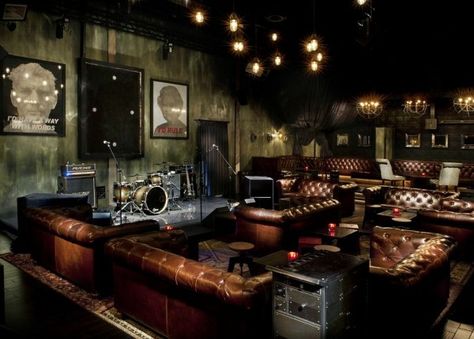 Los Angeles Bars, Event Venue Spaces, Jazz Lounge, Jazz Cafe, Dog Chain, Los Angeles Hollywood, Jazz Bar, Bar Interior Design, Bottle Service