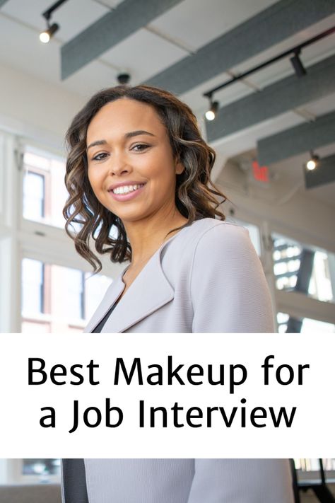 Best Makeup for a Job Interview #makeuptips #interviewtips #interview #jobinterview #makeup #beautytips #stealthestyle Interview Makeup And Hair, Job Interview Makeup, Zoom Interview, Interview Makeup, Hair Job, Natural Hair Mask, Casual Makeup, Natural Eyeshadow, Boost Hair Growth