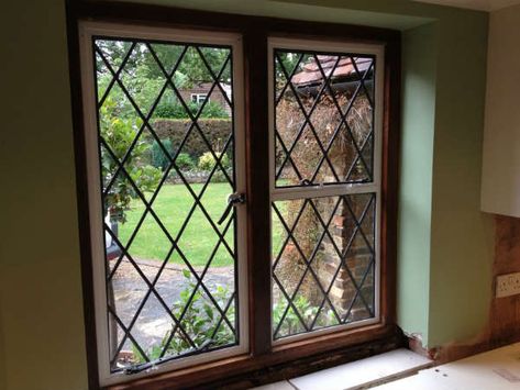 Paned Windows, Leaded Windows, Light Window, Lead Windows, Period Property, St Thomas, East Sussex, Leaded Glass, House Numbers