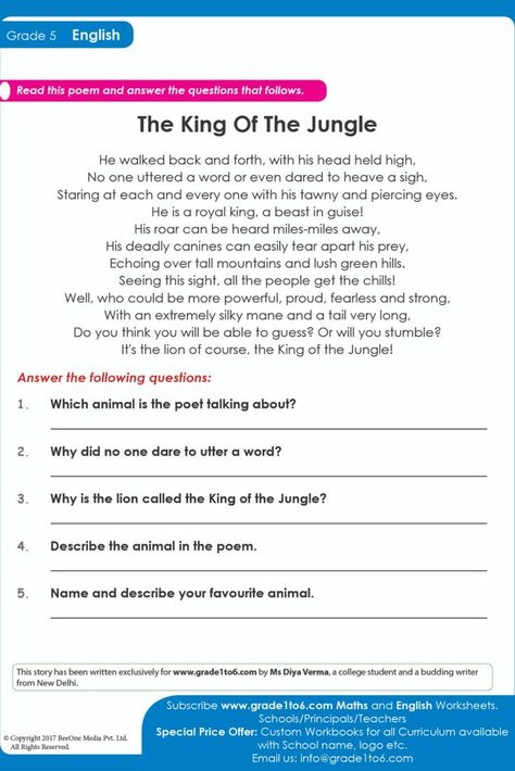 Unseen Passage for Class 5 will help students improve their reading skills. Solve these various comprehension passages and score high in school exams. Subscribe to www.grade1to6.com for just $25 a year to get 6000 plus Maths and English worksheets for Grade 1 to Grade 6 #mathworksheets #schoolprincipals #englishworksheets Reading Comprehension Passages Free, English Worksheets For Grade 1, Unseen Passage, Free English Worksheets, Reading Comprehension Texts, Worksheets For Grade 1, Passage Writing, Picture Comprehension, Grade 1 Reading