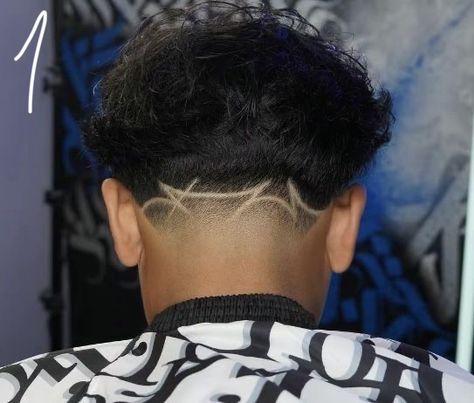 Freestyle Designs Haircut, Taper Design Ideas Haircut, Freestyle Haircut Designs, Freestyle Design Haircut, Taper Fade Haircut Design, Taper Design Haircut, Back Taper Design Haircut, Taper Fade Design, Haircut Designs For Men