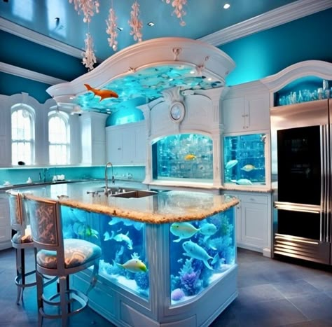 Column Fish Tank Ideas, Luxury House Interior Design, Regal Design, Dream House Rooms, Dream Room Inspiration, Dream House Interior, Design Your Dream House, Cute Room Decor, Dream Rooms