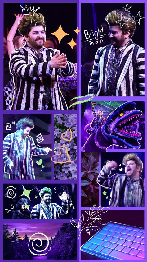 Beetlejuice Musical Wallpaper, Good Therapist, Beetlejuice Stuff, Beatle Juice, Beetlejuice Musical, Lydia Beetlejuice, Musical Wallpaper, Beetlejuice Fan Art, Alex Brightman