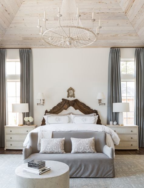 Marie Flanigan Interiors - Benjamin Moore Cloud White Marie Flanigan Bedroom, Marie Flanigan, Marie Flanigan Interiors, Benjamin Moore Cloud White, Best Bedroom Paint Colors, Painting Trim White, Shoji White, Repose Gray, Benjamin Moore White