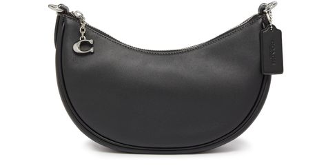 Women's Mira shoulder bag | COACH | 24S Shoulder Bag Coach, Engraved Logo, The Model, Personal Shopping, Online Bags, Women's Bags, Chain Strap, Cow Leather, Shoulder Bag Women