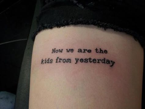 Song Lyric Tattoos, Trendy Tattoo Ideas, Emo Tattoos, Lyric Tattoos, Amazing Body, Trendy Tattoo, Tattoo Ideas Female, Piercing Shop, Casual Cosplay