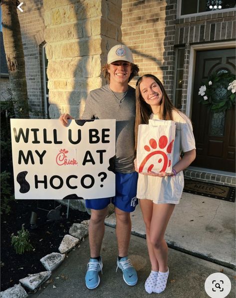 Hoco Chick Fil A, Chic Fil A Hoco Proposal, Ice Spice Hoco Proposal, Corny Hoco Signs, Lemonade Hoco Proposal, Cringe Hoco Proposals Ideas, Clever Hoco Proposals, Chickfila Hoco Proposals, Squishmallow Hoco Proposal