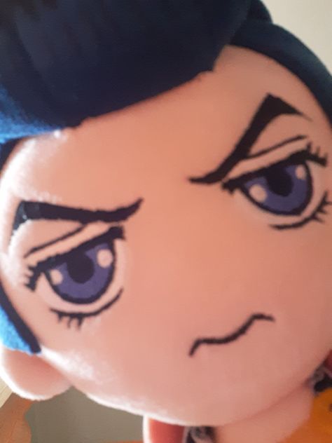 silly josuke plush Josuke Plush, Higashikata Josuke, Jjba Icons, Jojo Bizarre, Jojo's Bizarre Adventure, Anime, Quick Saves