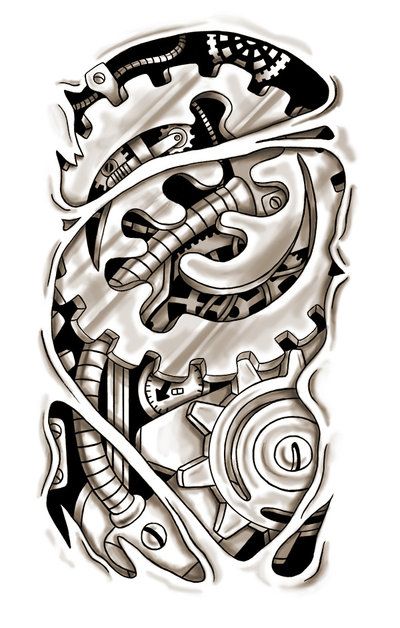 Gye Nyame Steampunk by Insanemoe.deviantart.com on @DeviantArt Macanical Tattoo, Bio Tattoo Design, Gye Nyame Tattoo Ideas, Steampunk Tattoo Ideas, Gear Tattoo Mechanical, Biomechanical Wings Tattoo, Small Biomechanical Tattoo, Bio Machanical Tattoo Design, Bio Mechanical Shoulder Tattoo