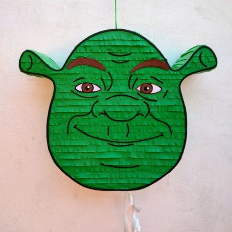 Shrek Pinata, Shrek Birthday Party, Shrek Birthday, Shrek Fiona, Ideas Cumpleaños, Shrek, Birthday Party, Birthday, Quick Saves