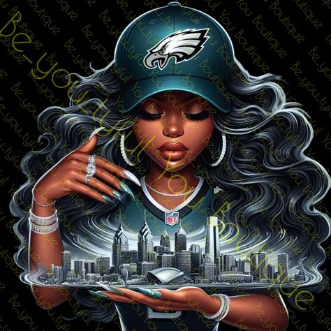 Philadelphia Baddie - Payhip Go Eagles Football, Beautiful Sister Quotes, Dallas Cowboys Images, Philadelphia Eagles Logo, Cowboy Images, Eagles Logo, Go Eagles, Philadelphia Eagles Fans, Mommy Goals