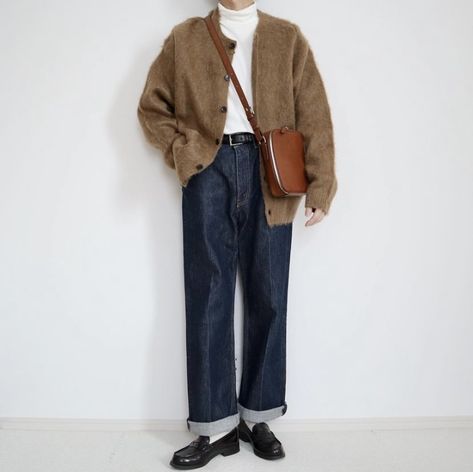 Brown Pants Outfit Men Casual, Brown Pants Outfit Men, Brown Pants Outfit, Pants Outfit Men, Street Style Outfits Men, Brown Pants, Outfits Men, Main Character, Menswear Inspired