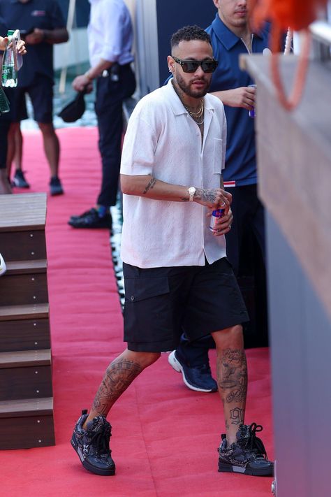 neymar | f1: monaco gp Neymar Jr And Bruna, F1 Monaco, Neymar Hot, Neymar Jr Wallpapers, Monaco Gp, Boys Fits, Junior Fashion, Street Style Outfits Men, Looks Street Style