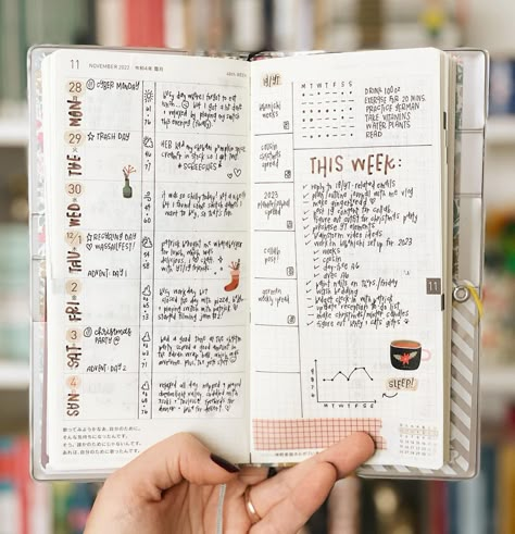 Hobonichi Spread Ideas, Hobochini Weeks, Hobonichi Techo Weeks, Hobonichi Weeks Setup, Hobonichi Weeks Layout Ideas, Muji Gel Pens, Hobonichi Weeks Layout, Common Planner, Hobonichi Ideas