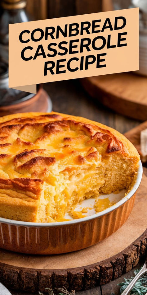 Sweet, savory, and oh-so-comforting, this Cornbread Casserole will have everyone coming back for seconds! Holiday Cornbread, Chili Cornbread Casserole, Buttery Cornbread, Chili Cornbread, Cornbread Casserole Recipe, Delicious Cornbread, Chili And Cornbread, Cornbread Casserole, Sweet Corn