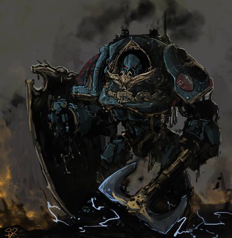 40k Dreadnought, Contemptor Dreadnought, Warhammer 40k Space Wolves, Warhammer 40k Memes, Caracter Design, Warhammer Figures, Transformers Decepticons, 40k Artwork, Warhammer 40k Art