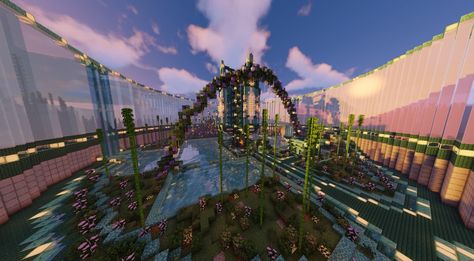 A minecraft guardian farm. It has a basement you can not see. Minecraft Guardian Farm, Farm Design, Temple Design, Brooklyn Bridge, Basement, Minecraft, Temple, Travel, Design